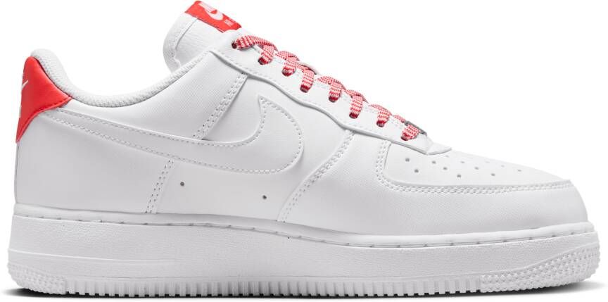 Nike Air Force Dames Schoenen Wit Maat: 35.5 Mesh Synthetisch Foot Locker