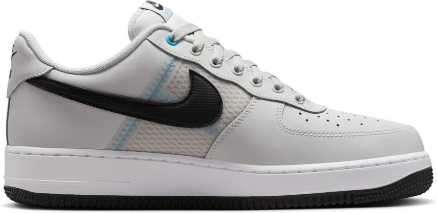 Nike Air Force Sneakers Heren Blauw Leer