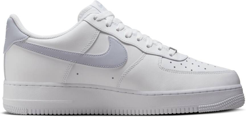 Nike Air Force Sneakers Heren Blauw Leer