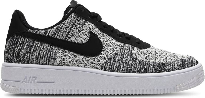 Nike Air Force Heren Schoenen Grijs Maat: 40 Mesh Synthetisch Foot Locker