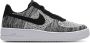 Nike Air Force Heren Schoenen Grijs Maat: 42.5 Mesh Synthetisch Foot Locker - Thumbnail 2