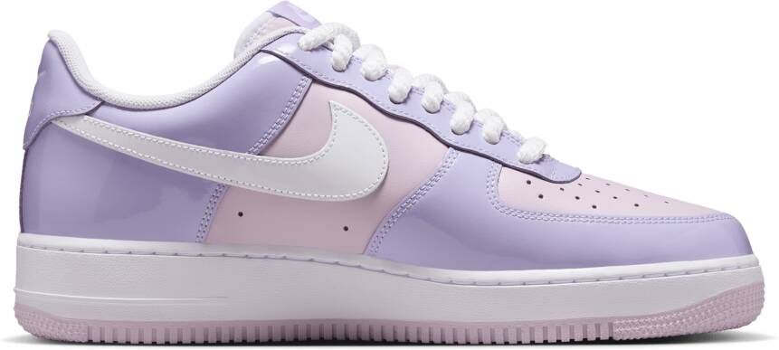 Nike Air Force Heren Schoenen Paars Maat: 41 Mesh Synthetisch Foot Locker
