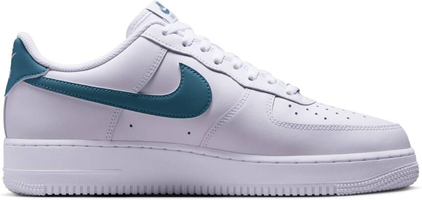 Nike Air Force Heren Schoenen Wit Maat: 44 Leer Foot Locker