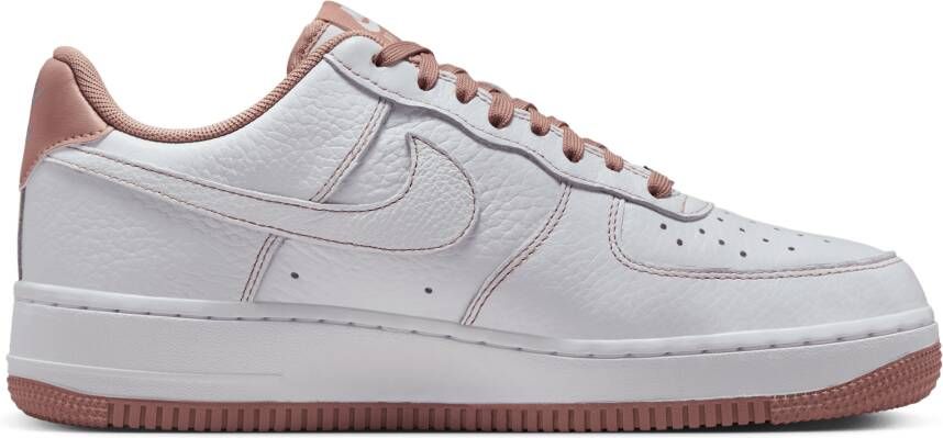 Nike Air Force Sneakers Dames Wit Mesh Synthetisch