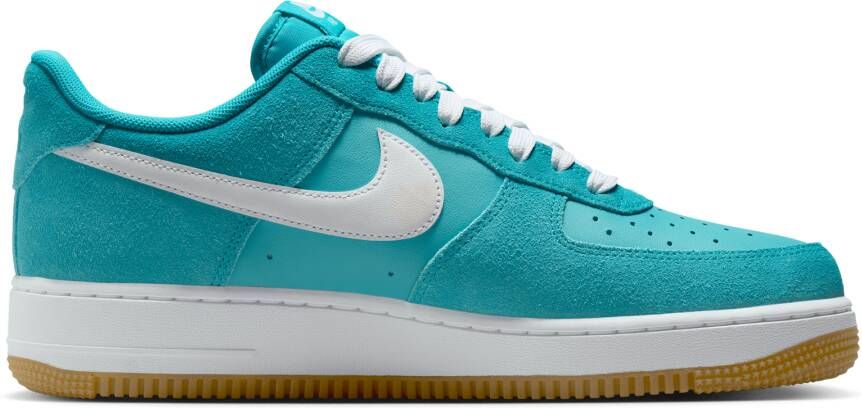 Nike Air Force Sneakers Heren Groen Mesh Synthetisch