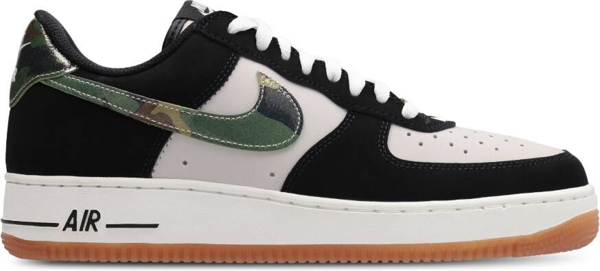 Nike Air Force Sneakers Heren Zwart Leer