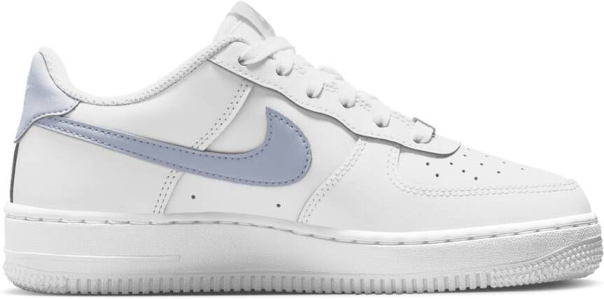 Nike Air Force Kindersneakers Wit Mesh Synthetisch