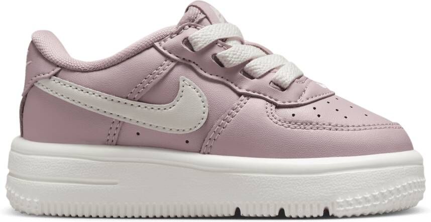 Nike Air Force Babyschoenen Roze Synthetisch Leer
