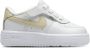Nike Air Force Unisex Schoenen Wit Maat: 18.5 Leer Foot Locker - Thumbnail 2