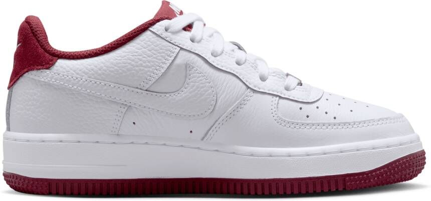 Nike Air Force Unisex Schoenen Wit Maat: 35.5 Mesh Synthetisch Foot Locker