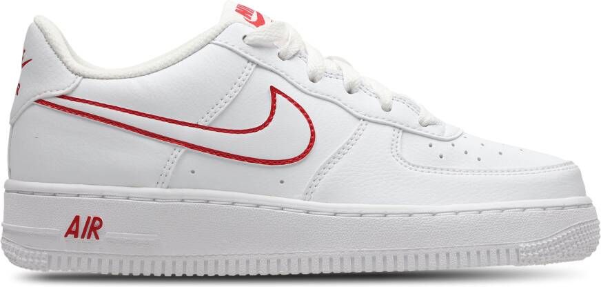 Nike Air Force Unisex Schoenen Wit Maat: 36 Mesh Synthetisch Foot Locker