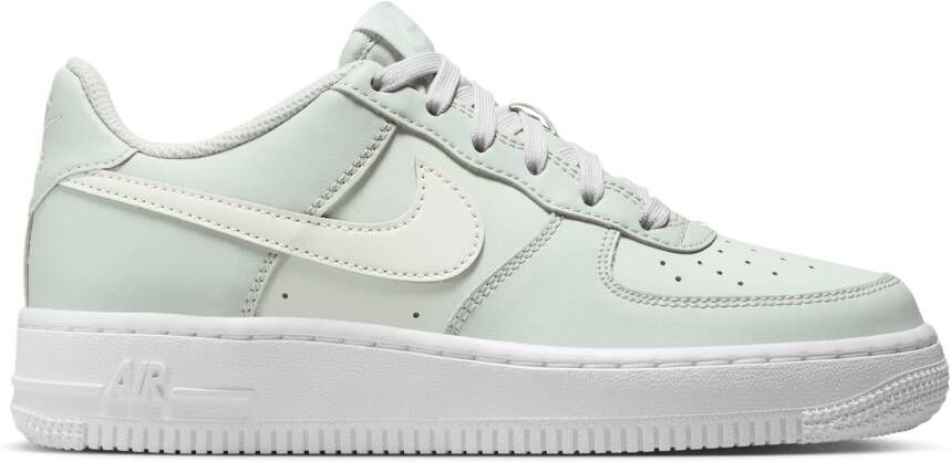 Nike Air Force Unisex Schoenen Zilver Maat: 36 Mesh Synthetisch Foot Locker