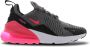 Nike Air Max 270 (gs) Running Schoenen smoke grey hyper pink black white maat: 38 beschikbare maaten:38 - Thumbnail 2