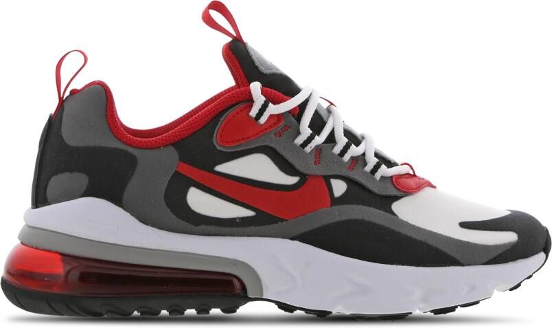 Nike air max 270 react (gs) iron grey university red-black - Foto 3