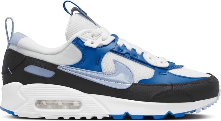 Nike Wmns Air Max 90 Futura Running Schoenen summit white cobalt bliss light photo blue maat: 41 beschikbare maaten:36.5 37.5 38.5 39 40.5 41 - Foto 6