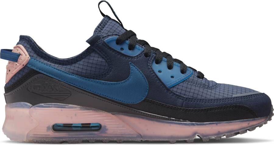 Nike Terrascape Lage Blauwe Sneakers Multicolor Heren
