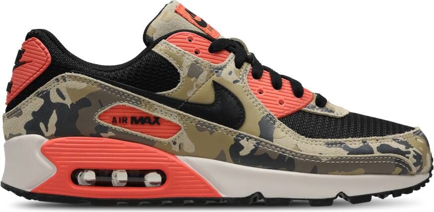 Nike Air Max 90 Heren Schoenen Beige Maat: 41 Mesh Synthetisch Foot Locker