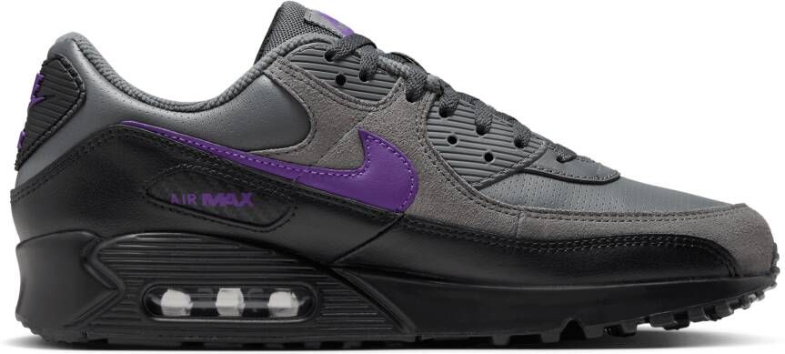 Nike Air Max 90 Heren Schoenen Grijs Maat: 39 Mesh Synthetisch Foot Locker