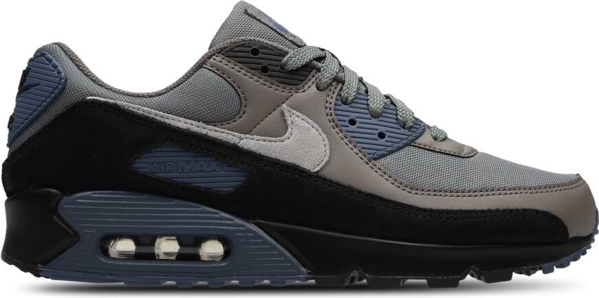 Nike Air Max 90 Heren Schoenen Grijs Maat: 40 Mesh Synthetisch Foot Locker