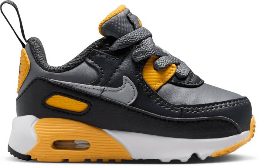 Nike Air Max 90 Unisex Schoenen Grijs Maat: 19.5 Mesh Synthetisch Foot Locker