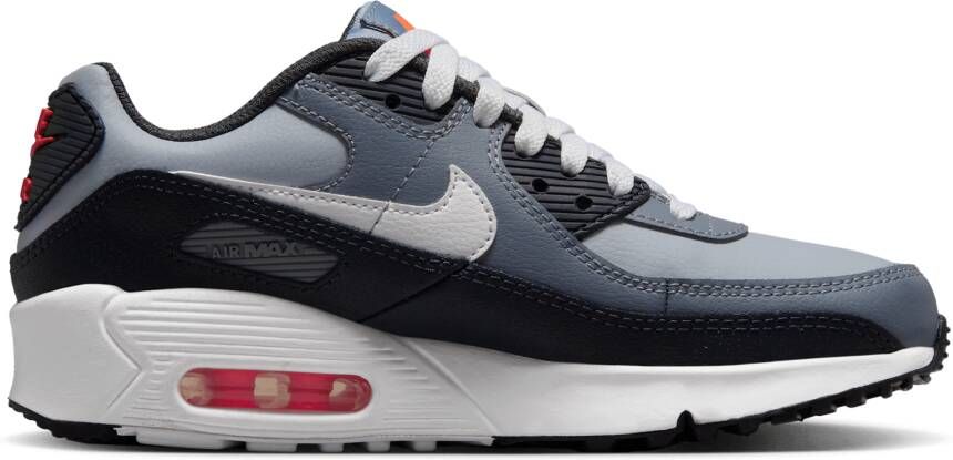 Nike Air Max 90 Unisex Schoenen Grijs Maat: 36 Mesh Synthetisch Foot Locker
