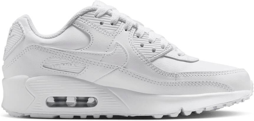 Nike Air Max 90 Unisex Schoenen Wit Maat: 35.5 Mesh Synthetisch Foot Locker