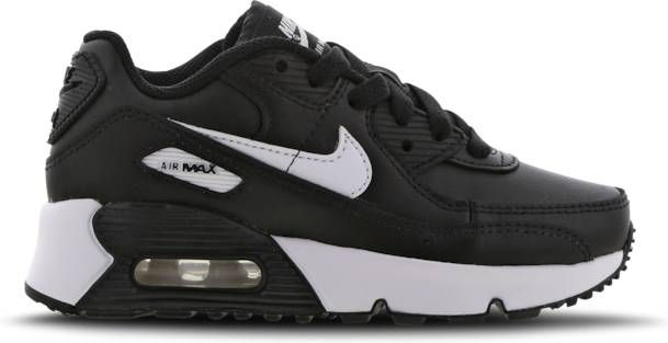 Nike Air Max 90 voorschools Schoenen Black Textil Synthetisch Foot Locker