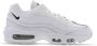 Nike W Air Max 95 White Black White Schoenmaat 35 1 2 Sneakers CK7070 100 - Thumbnail 2