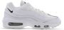 Nike W Air Max 95 White Black White Schoenmaat 36 1 2 Sneakers CK7070 100 - Thumbnail 3