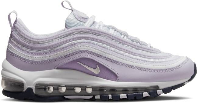 Nike Air Max 97 (gs) Running Schoenen white metallic silver violet frost maat: 36 beschikbare maaten:36.5 38 39 - Foto 2