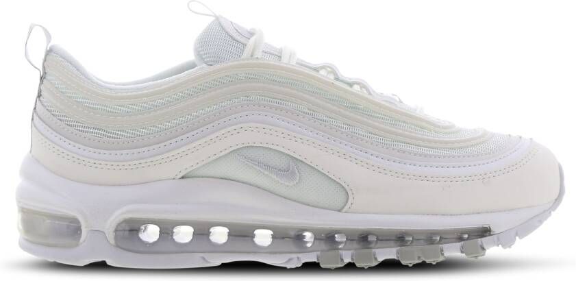 Nike Air Max 97 Dames Schoenen White Leer Textil Synthetisch Foot Locker - Foto 2