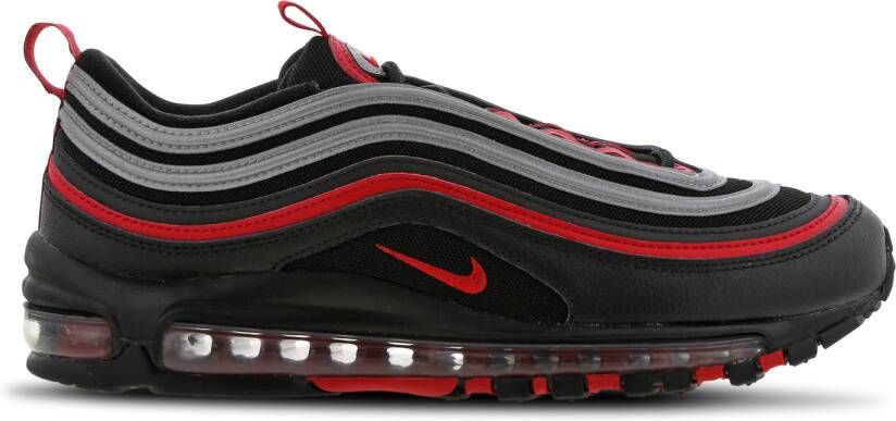 Nike Air Max 97 Essential Heren Schoenen Black Mesh Synthetisch Foot Locker - Foto 3