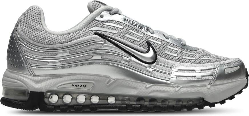Nike Air Max Heren Schoenen Zilver Maat: 40 Mesh Synthetisch Foot Locker