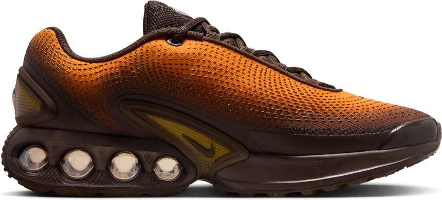 Nike Air Max Sneakers Heren Bruin Mesh Synthetisch