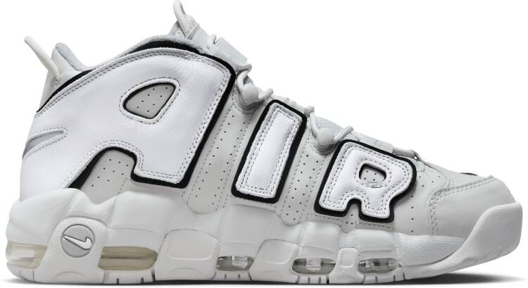 Nike Air More Uptempo '96 Photon Dust Metallic Silver-White-Black