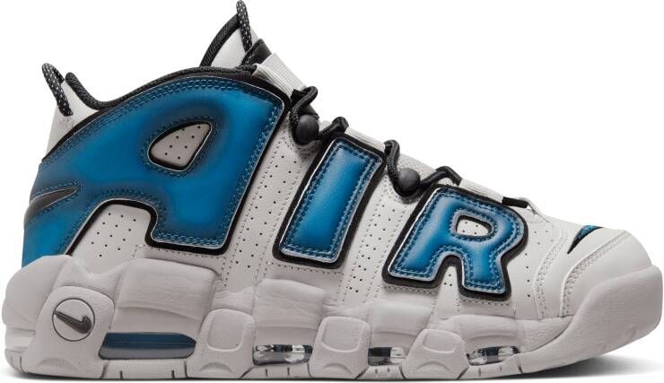 Nike Air More Uptempo 96 Basketball Schoenen lt iron ore industrial blue black maat: 41 beschikbare maaten:41 42.5 43 44.5 45 - Foto 2