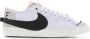 Nike Jumbo Lage Schoen Wit Zwart Wit Zeil White Dames - Thumbnail 3