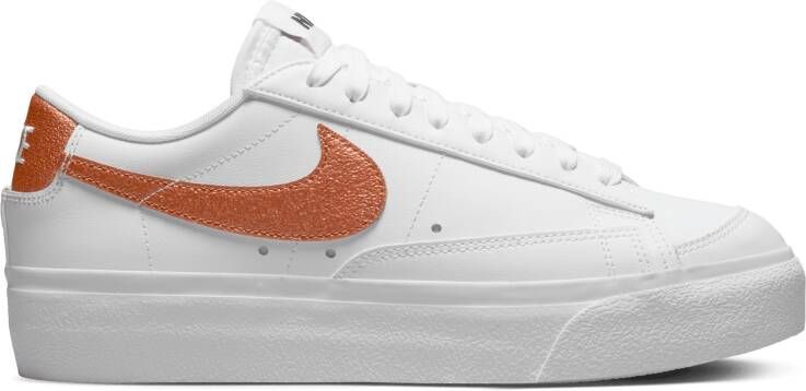 Nike Wmns Blazer Low Platform Basketball Schoenen white metallic copper black sail maat: 39 beschikbare maaten:39 - Foto 3