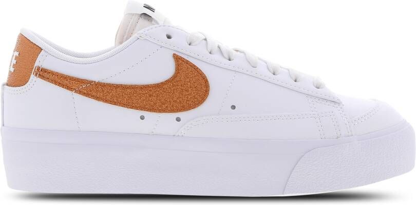 Nike Wmns Blazer Low Platform Basketball Schoenen white metallic copper black sail maat: 39 beschikbare maaten:39 - Foto 4