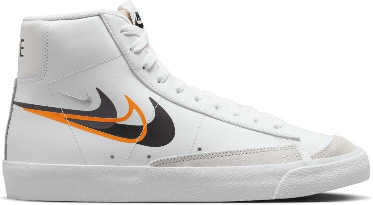 Nike Blazer Mid '77 Basketball Schoenen white black bright mandarin medium ash 46 beschikbare maaten:42 43 44.5 45 46 - Foto 7
