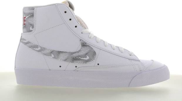 Nike Blazer Mid '77 (White University Red Sneakers Unisex Black) - Foto 3