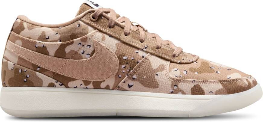 Nike Book 1 Sneakers Heren Beige Mesh Synthetisch