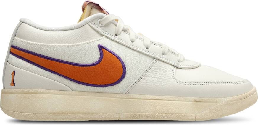 Nike Book 1 Heren Schoenen Wit Maat: 40 Mesh Synthetisch Foot Locker