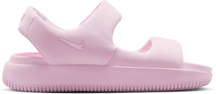 Nike Calm Dames Slippers en Sandalen Rood Maat: 35.5 Mesh Synthetisch Foot Locker