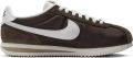 Nike Cortez Sneakers Dames Bruin Mesh Synthetisch - Donkerbruin