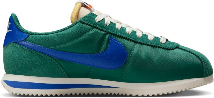 Nike Cortez Sneakers Dames Groen Mesh Synthetisch