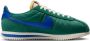 Nike Cortez Sneakers Dames Groen Mesh Synthetisch - Thumbnail 2