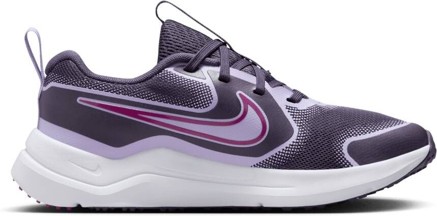 Nike Cosmic Runner Road Unisex Schoenen Paars Maat: 35.5 Mesh Synthetisch Foot Locker