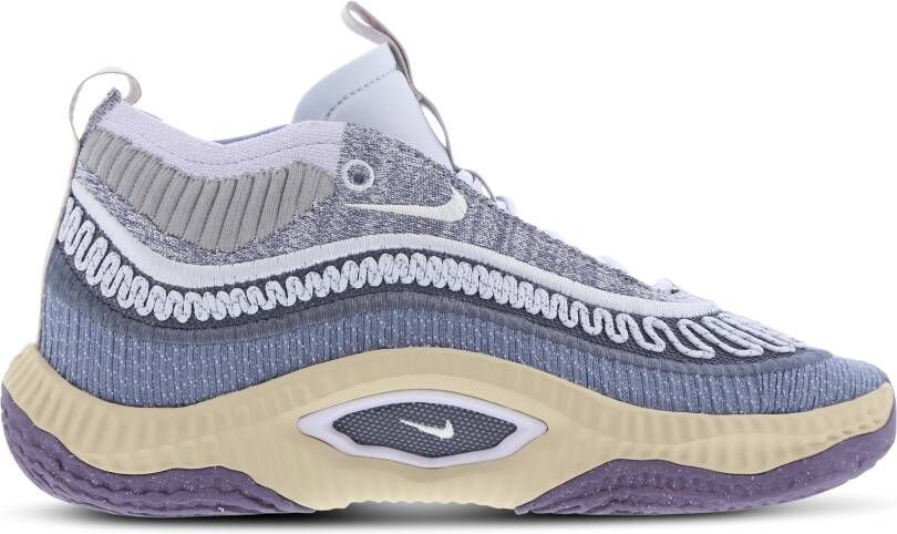 Nike Unity Basketbalschoen Grijs Wit Leisteen - Foto 3