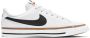 Nike Court Legacy Schoenen White Black Desert Ochre Gum Light Brown Kinderen - Thumbnail 4
